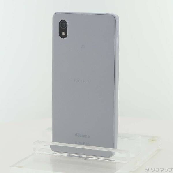 中古品〕 Xperia Ace III 64GB グレー SO-53C docomo SIMフリー【258