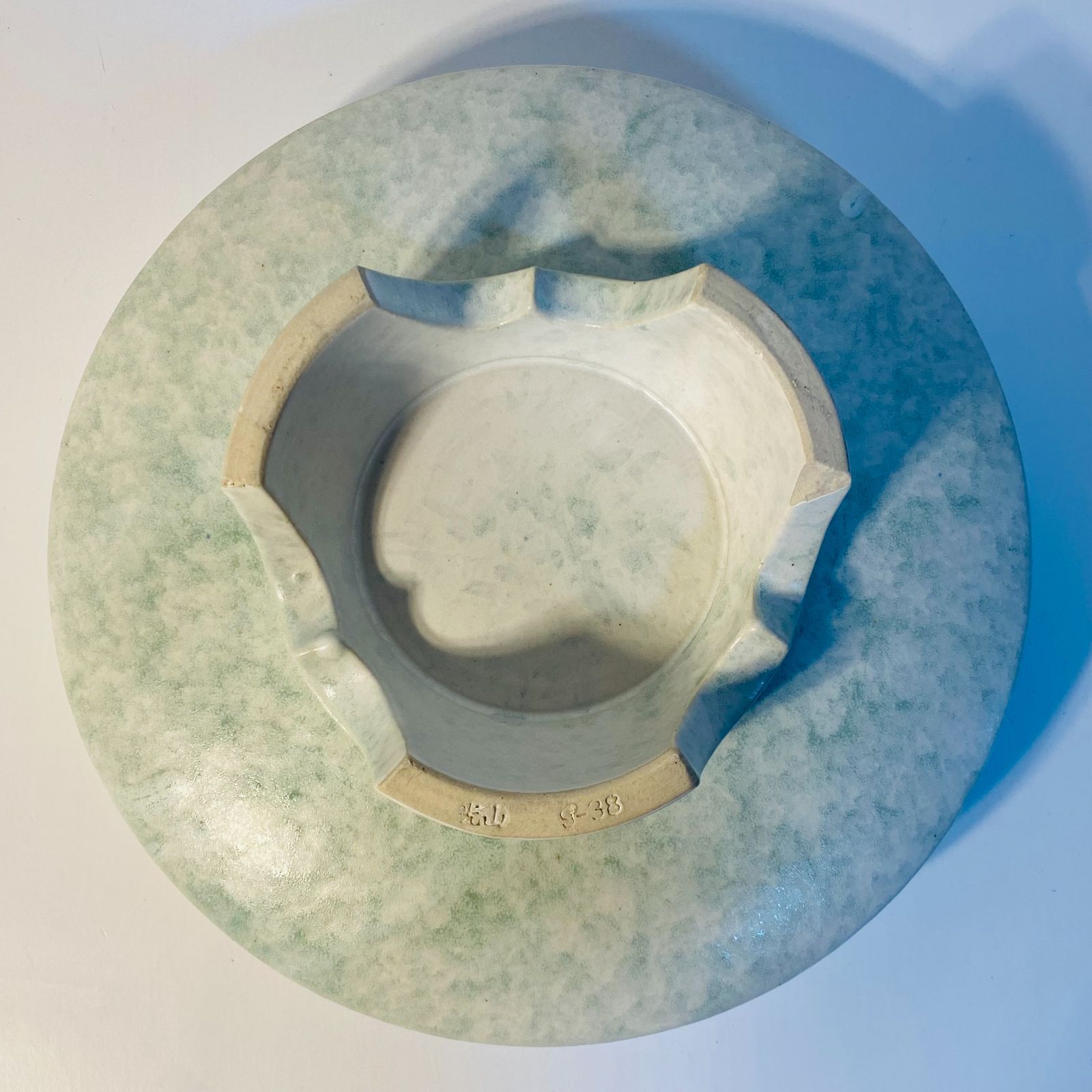 光山 水盤 大理盤 花器 花瓶 華道 花道 お花 生け花 水器 花立 花入