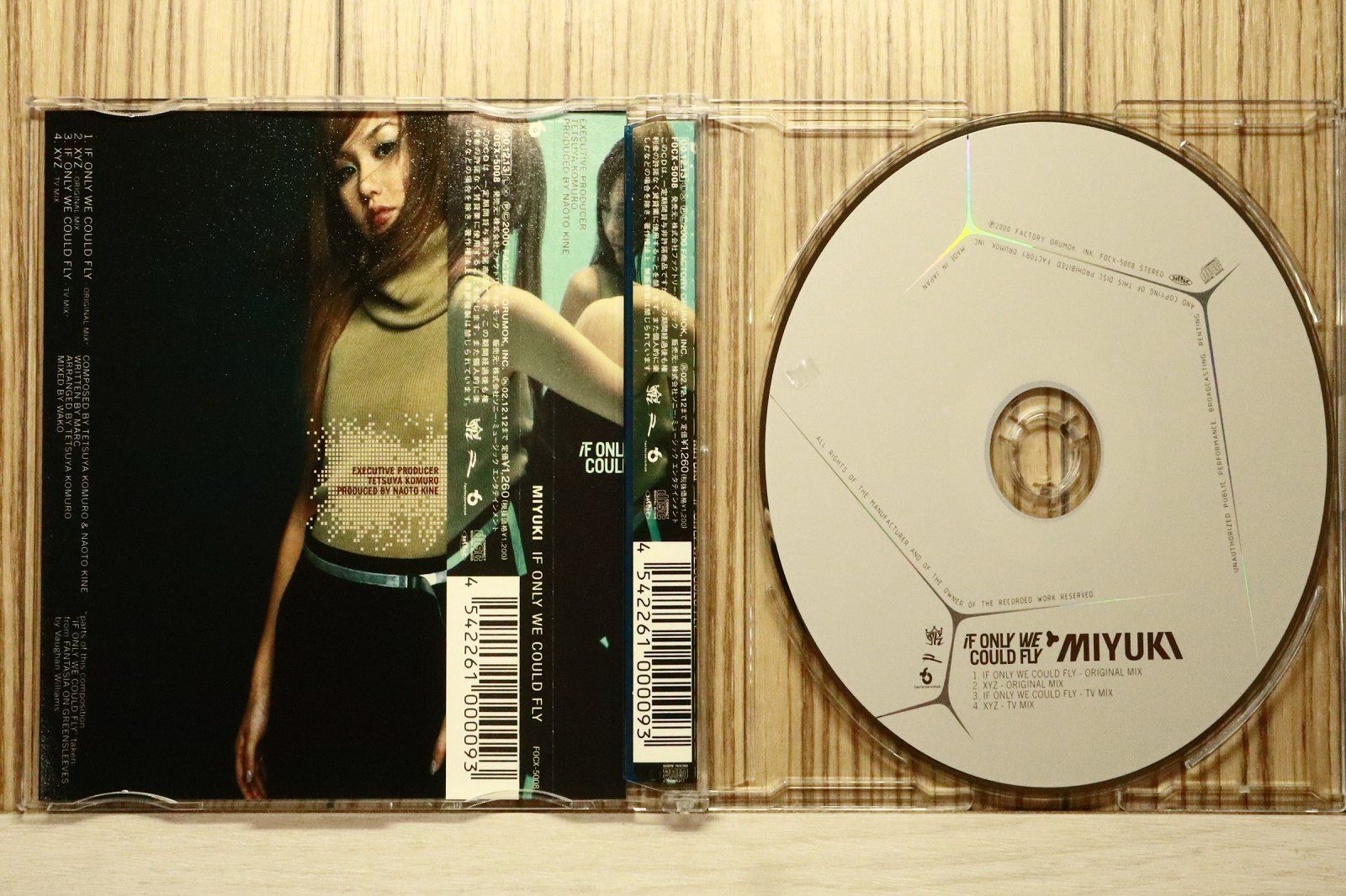 国内盤CD☆ミユキ/MIYUKI□ if only we could fly/XYZ 【FOCX5008
