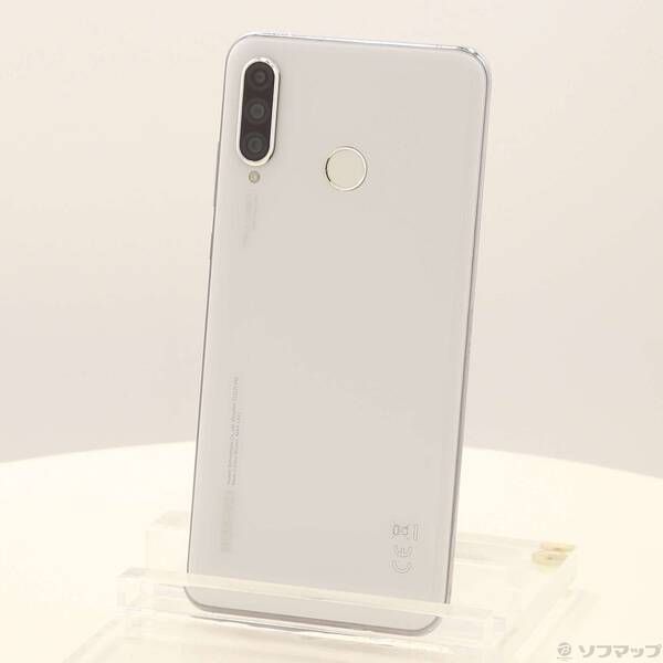 中古品〕 HUAWEI P30 lite 64GB パールホワイト HWSEC3 Y!mobile【348