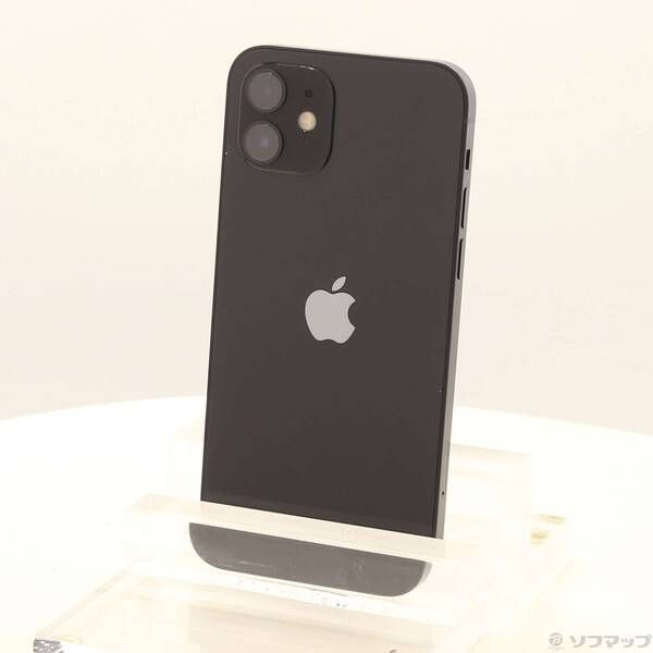 【中古品】iPhone 12 ブラック 64GB 中古品〕 iPhone12 64GB ブラック MGHN3J／A SIMフリー【344】 - メルカリ