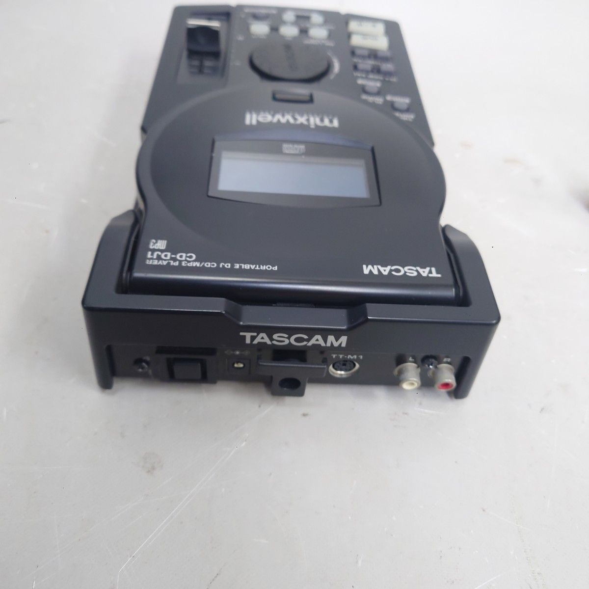 TASCAM CD-DJ1 DJ用CDプレイヤー 動作品 本体のみ ミキサー一体型DJ