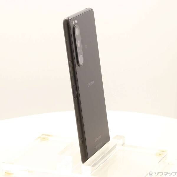 中古品〕 Xperia 5 III 128GB フロストブラック SO-53B docomo SIM