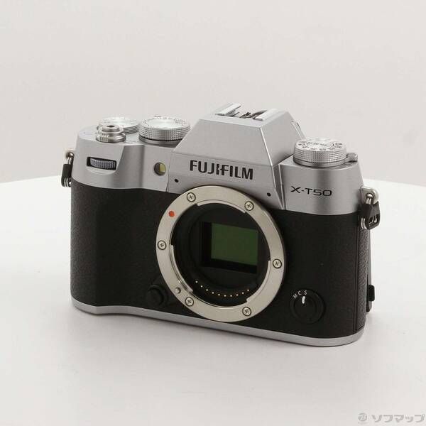 中古品〕 X-T50 シルバー ボディ【258】 - メルカリ