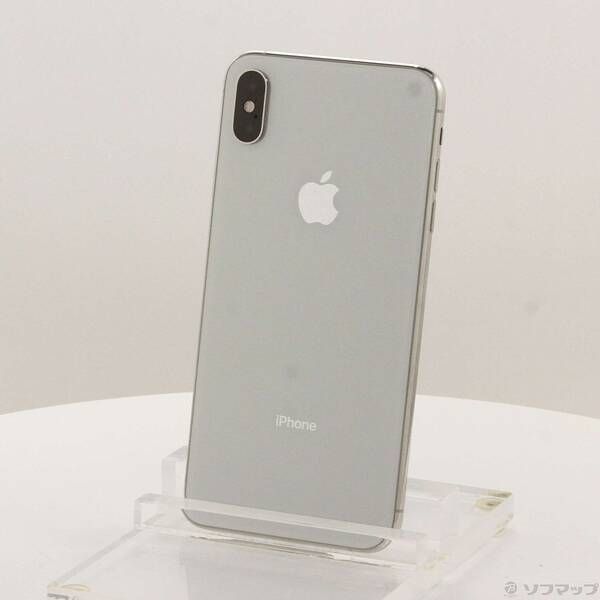 中古品〕 iPhoneXS Max 256GB シルバー MT6V2J／A SIMフリー【198