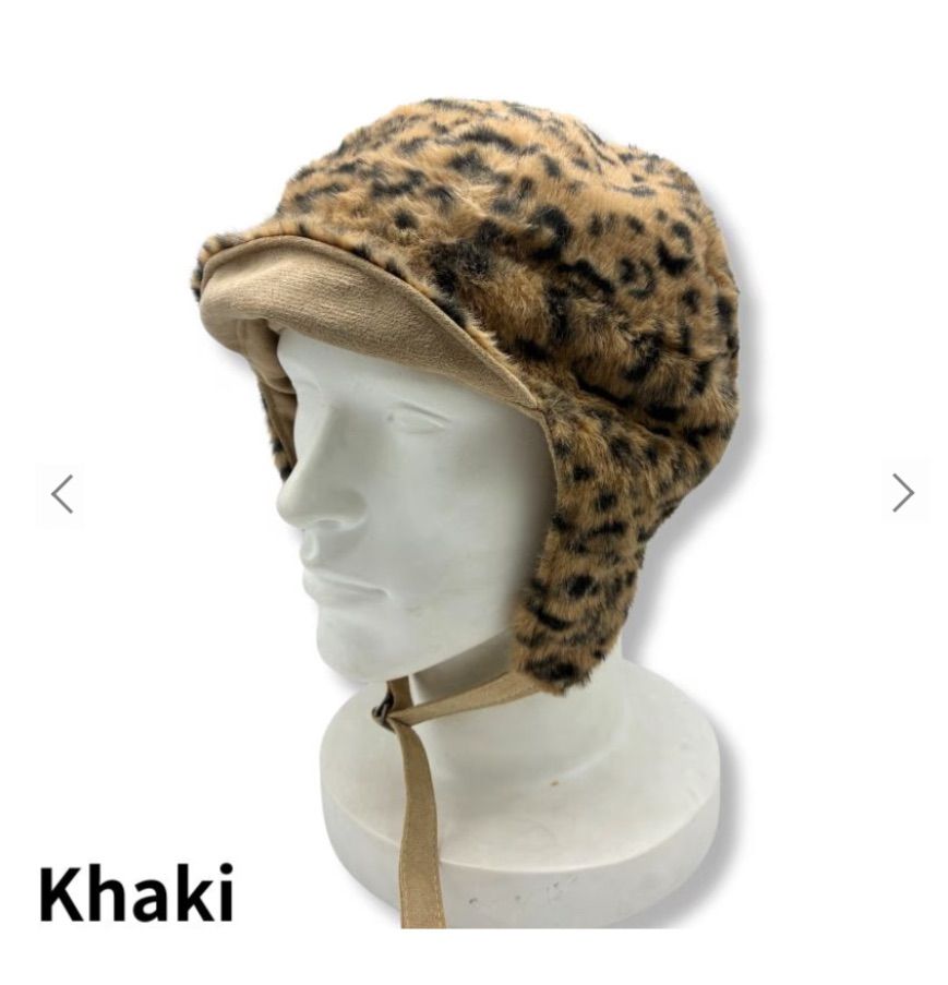 フライトキャップ「Leopard」パイロットキャップ トルーパーハット