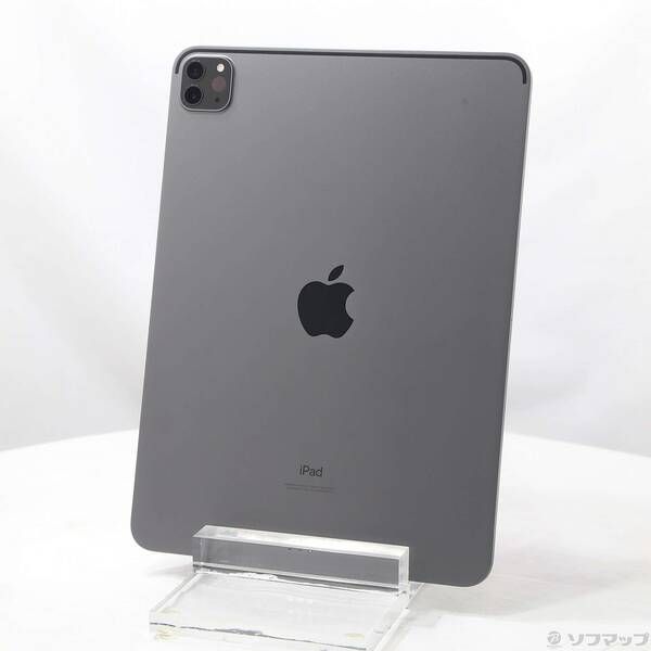 中古品〕 iPad Pro 11インチ 第3世代 128GB スペースグレイ MHQR3J／A