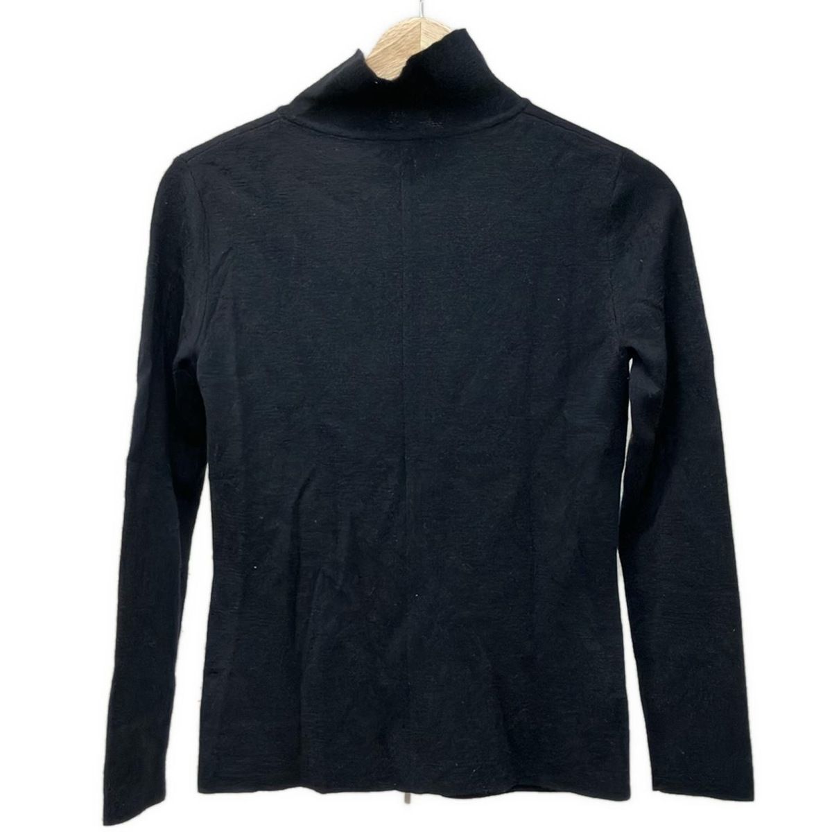 フォクシーブラックニットカーディガン 長袖38 42 ファッション 20