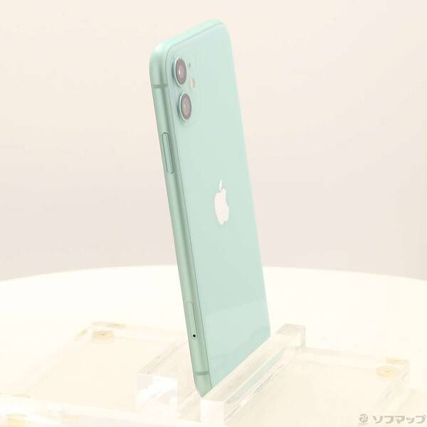 中古品〕 iPhone11 64GB グリーン MWLY2J／A SIMフリー【262】 - メルカリ
