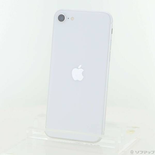 中古品〕 iPhone SE 第2世代 64GB ホワイト MHGQ3J／A SIMフリー【198