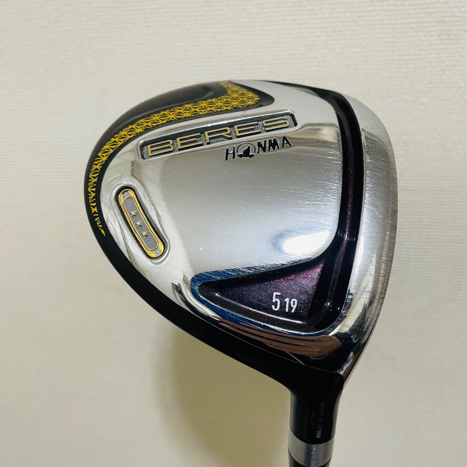 9528 HONMA BERES 3S 2019 レディース 女性用 5番ウッド 本間ゴルフ