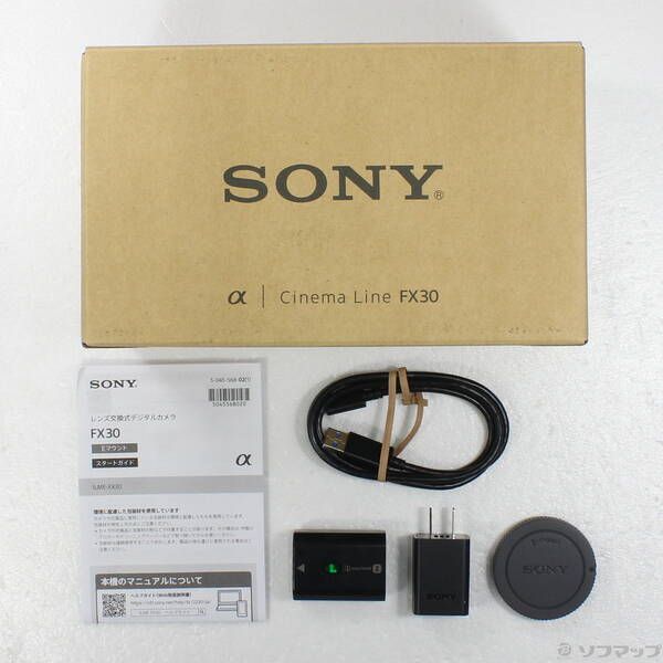 中古品〕 Cinema Line カメラ FX30 ボディ ILME-FX30B【262】 - メルカリ