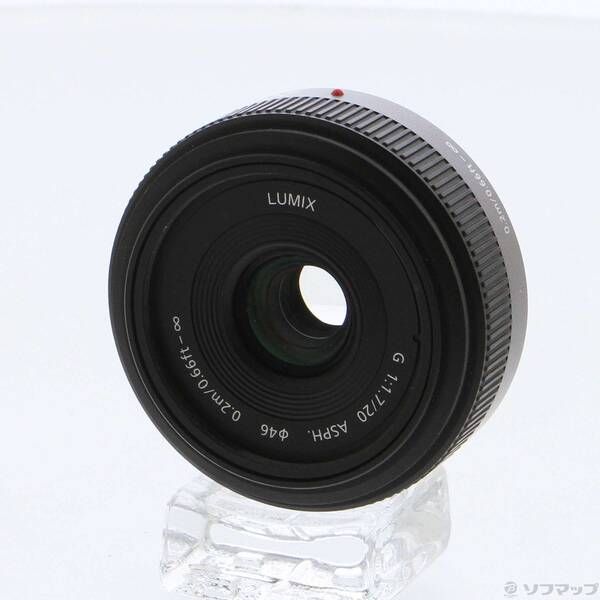 中古品〕 LUMIX G 20mm／F1.7 ASPH. (H-H020) (レンズ) (μ4／3)【258
