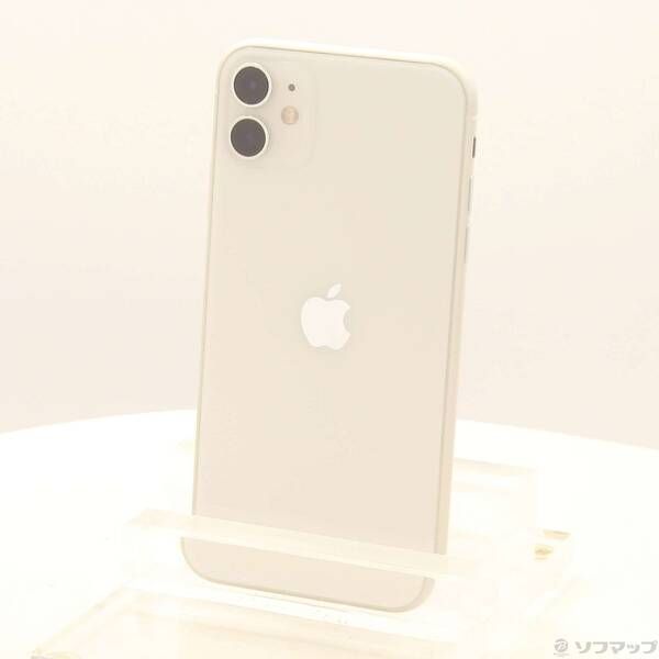 中古品〕 iPhone11 128GB ホワイト MWM22J／A SIMフリー【258】 - メルカリ