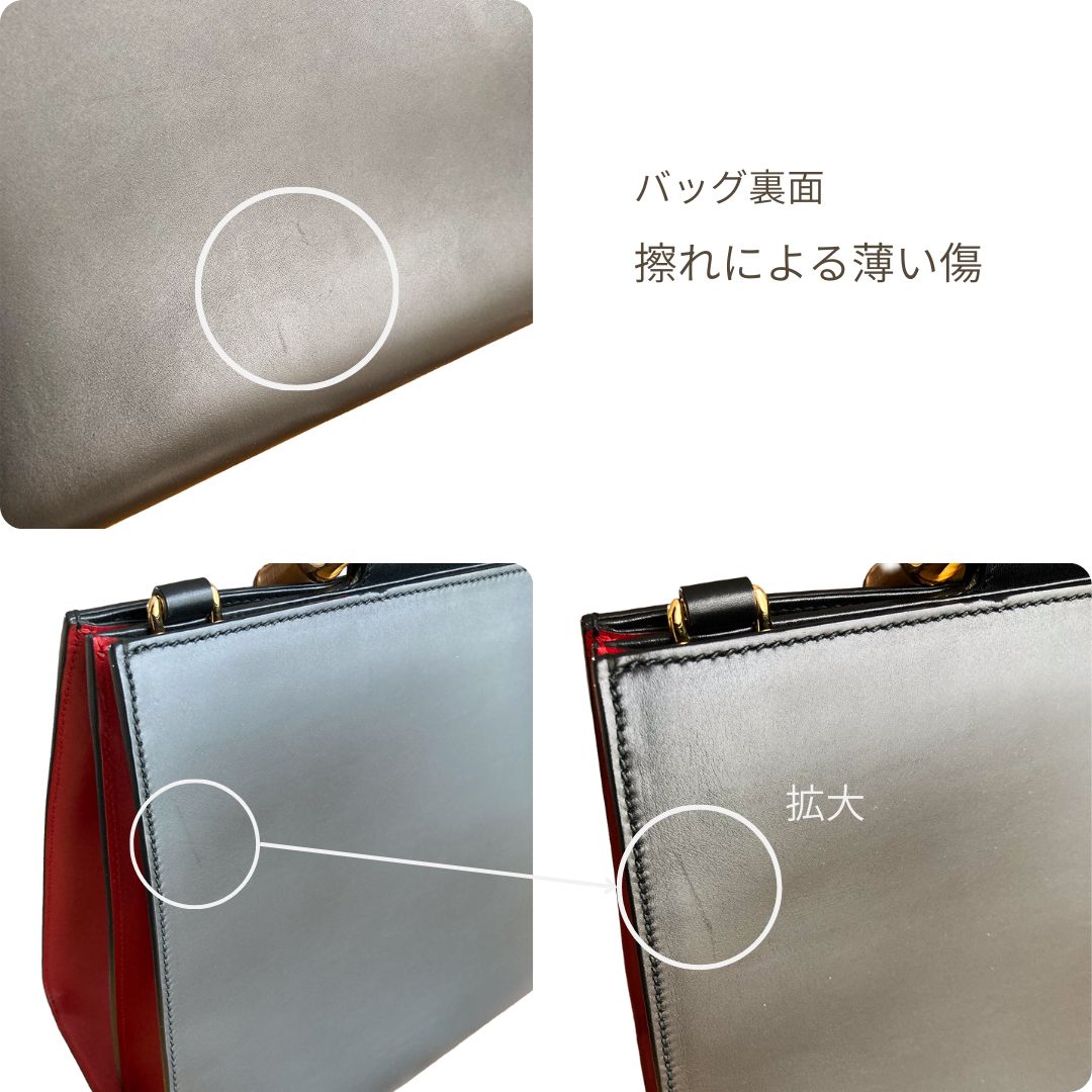 GUCCI グッチ バンブー ニムフェア 2WAY ハンドバッグ ショルダー