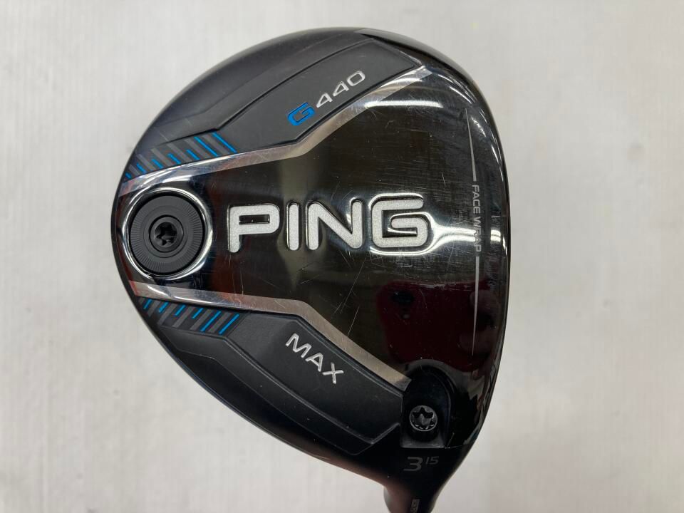 ピン G440 MAX 15度 ALTA J CB BLUE Sフレックス フェアウェイウッド