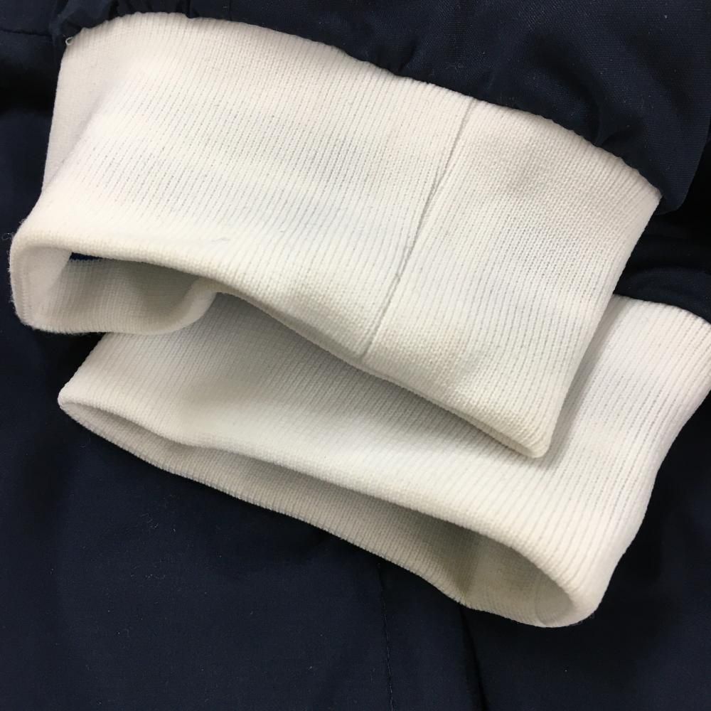 パーリーゲイツ 4WAY中綿リバーシブルジャケット ネイビー 裏白 袖着脱