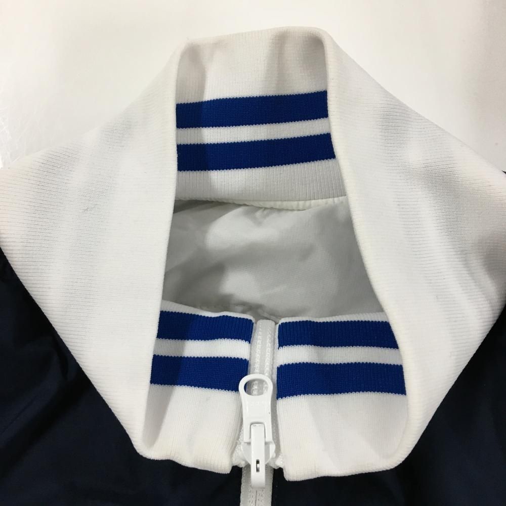 【美品】パーリーゲイツ⭐︎メンズ 5wayジャケット⭐︎ホワイト×ネイビー⭐︎サイズ4 パーリーゲイツ 4WAY中綿リバーシブルジャケット ネイビー 裏白 袖着脱