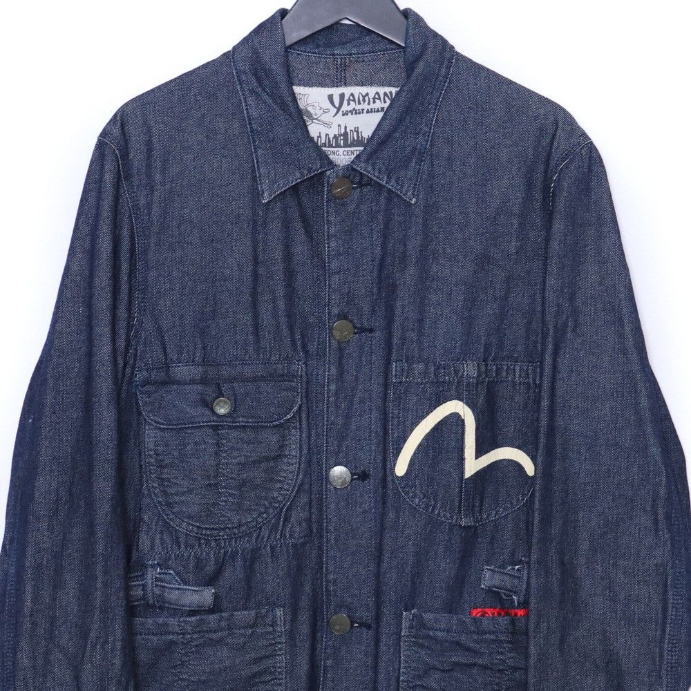 EVISU デニムジャケット サイズ40 2026年最新】evisu デニムジャケット 40の人気アイテム - メルカリ