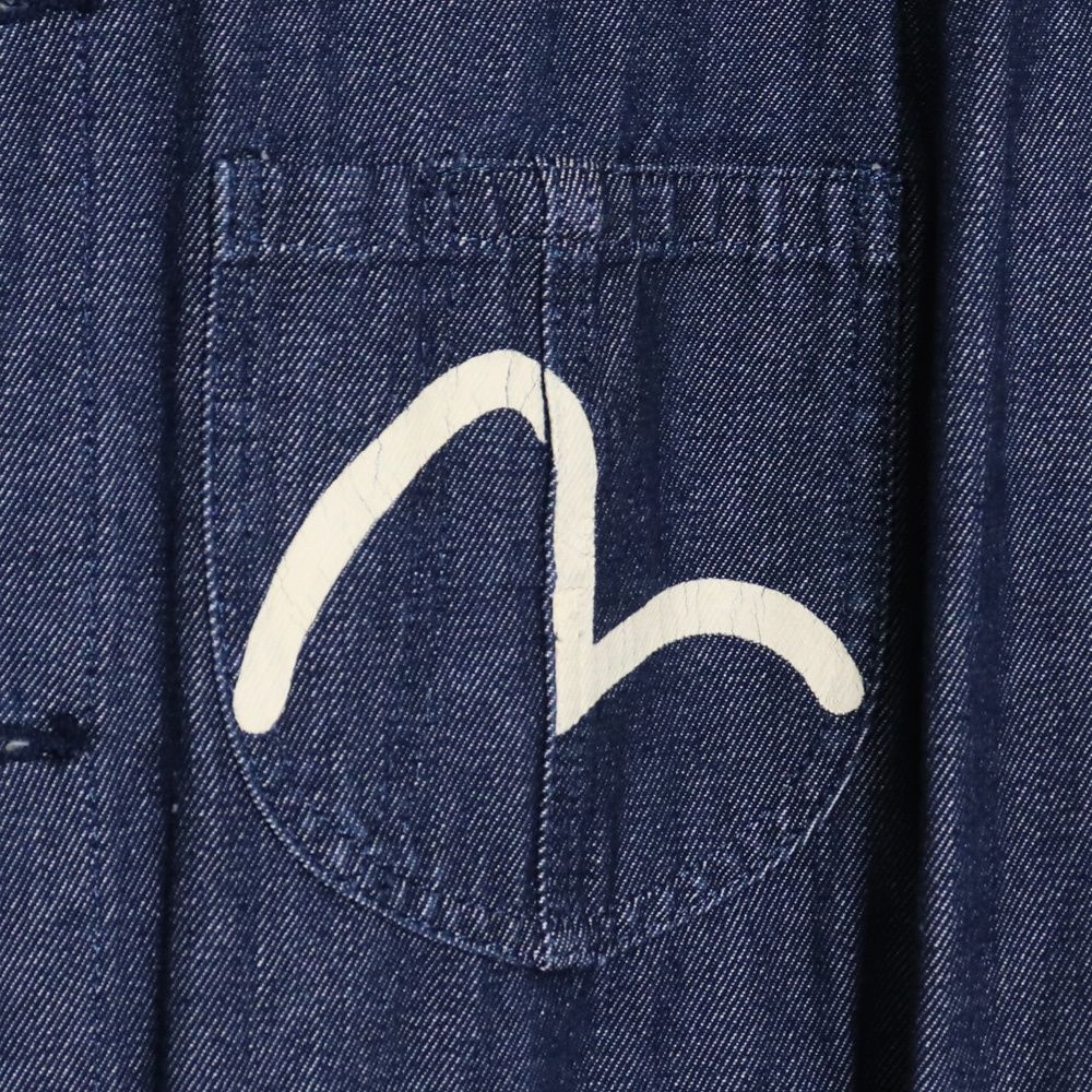 EVISU YAMANE DELUXE カバーオール デニムジャケット サイズ40