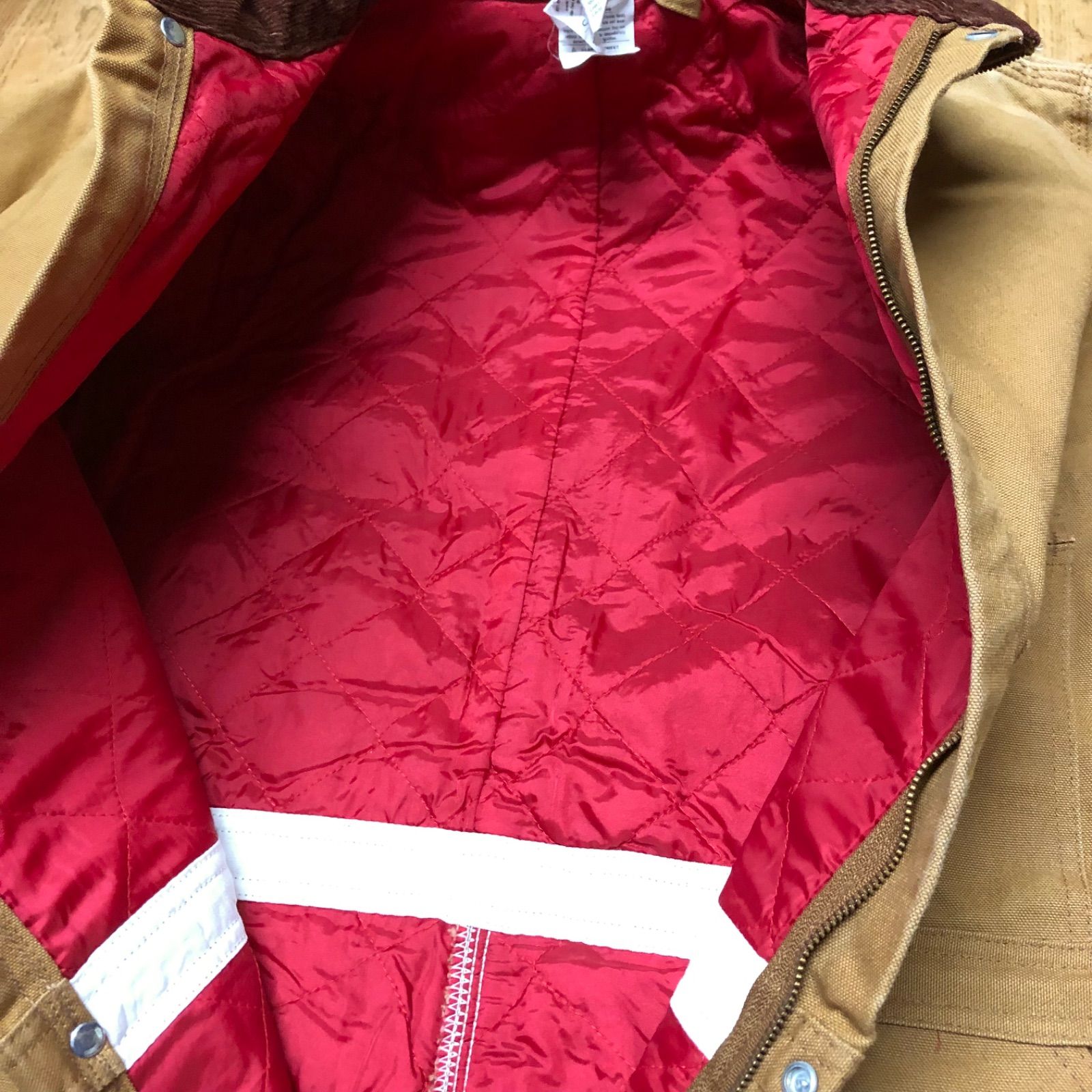 carhartt メキシコ製 X01 BRN ダック地 オールインワン つなぎ