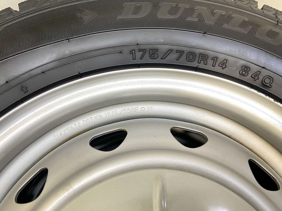 175/70R14 ダンロップ ウィンターマックス WM02 キャロウィン VK 14x5