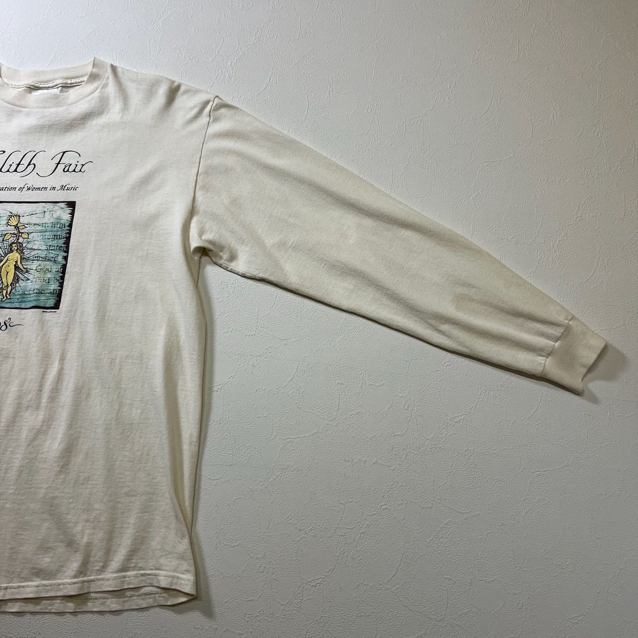 インダストリアル・レボリューション 90s ロンT 90s TULTEX Lilith Fair リリス・フェア 音楽フェス 両面プリント ロン