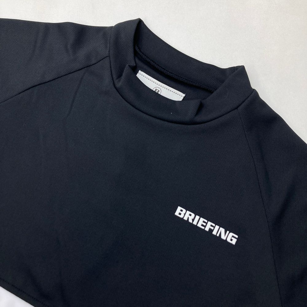 サイズ：S BRIEFING GOLF ブリーフィング 2025年 半袖モックネックT
