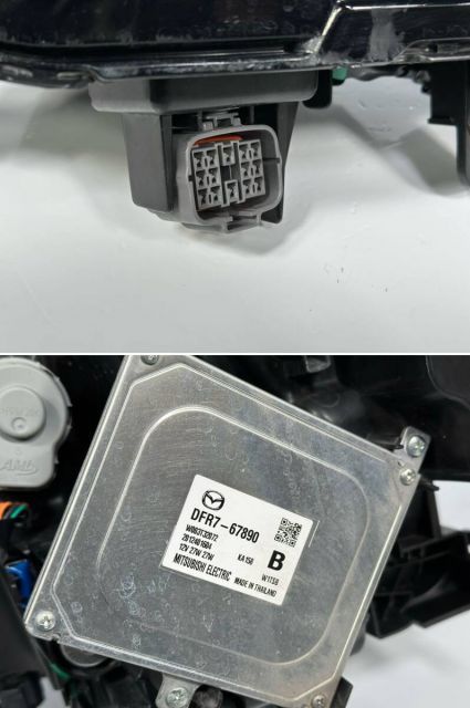 CX-30 DM8P DMFP DMEP 純正 右ヘッドライトAssy ALH付 LED