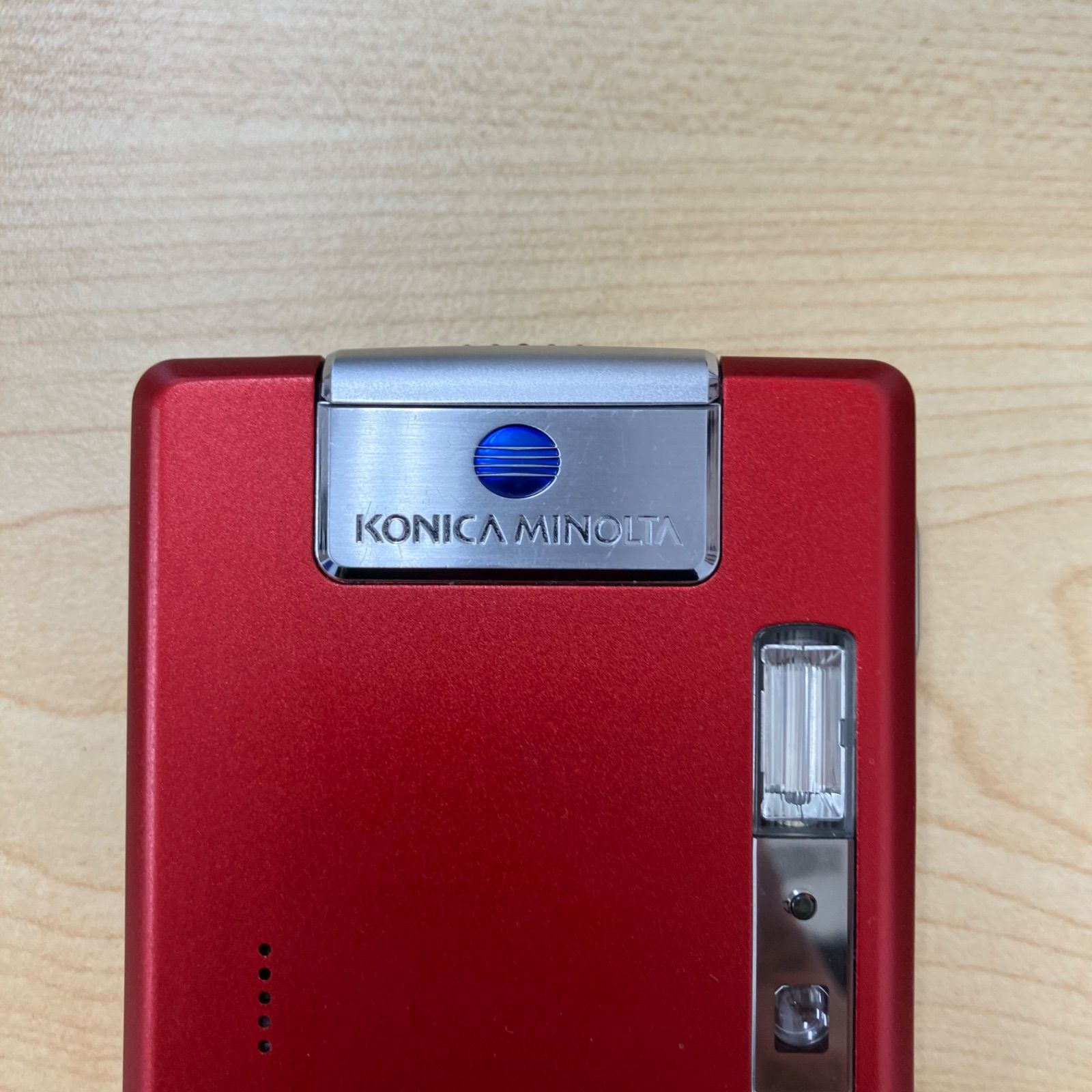 ジャンク品】コニカ ミノルタ KONICA MINOLTA DiMAGE Xg レッド 12x
