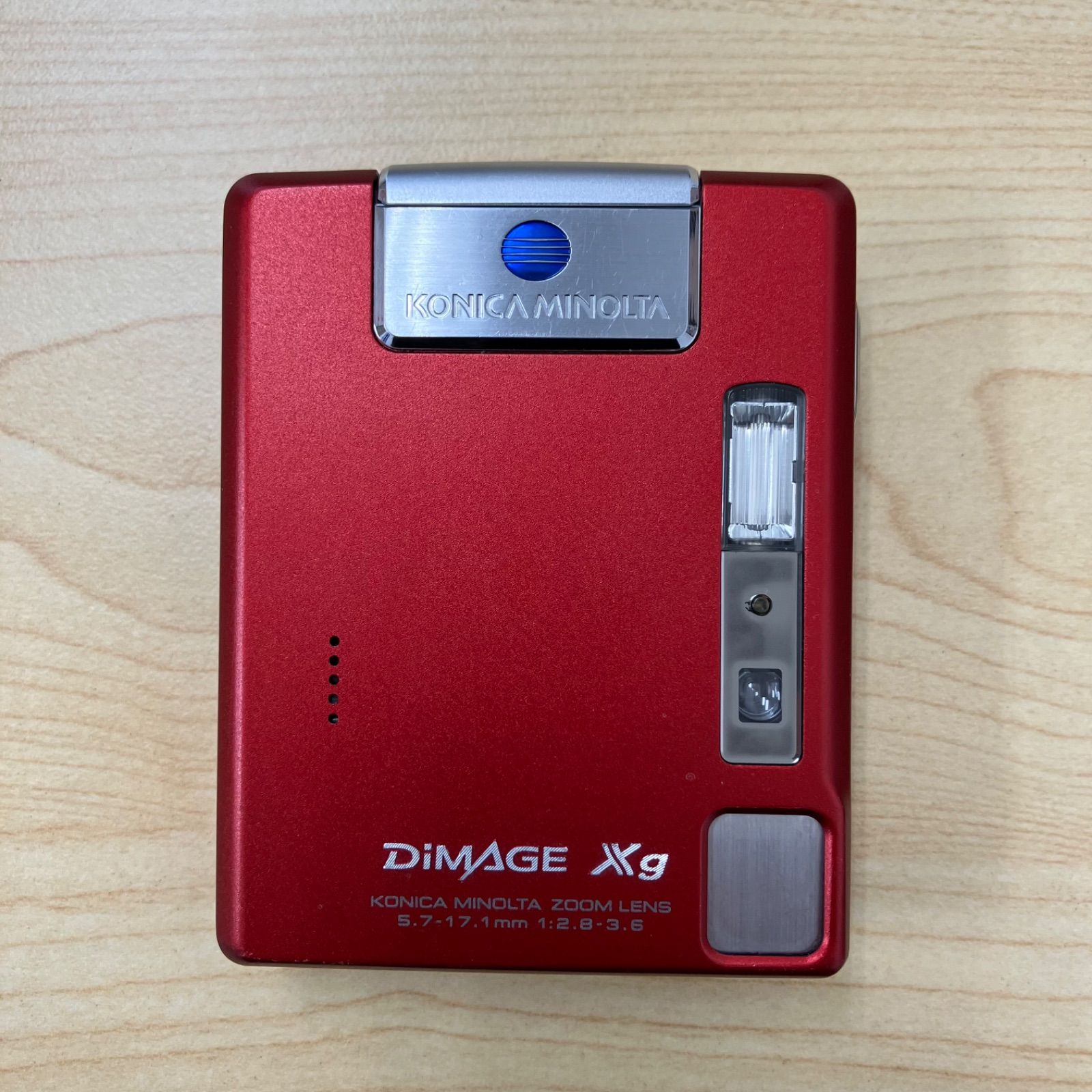 ジャンク品】コニカ ミノルタ KONICA MINOLTA DiMAGE Xg レッド 12x