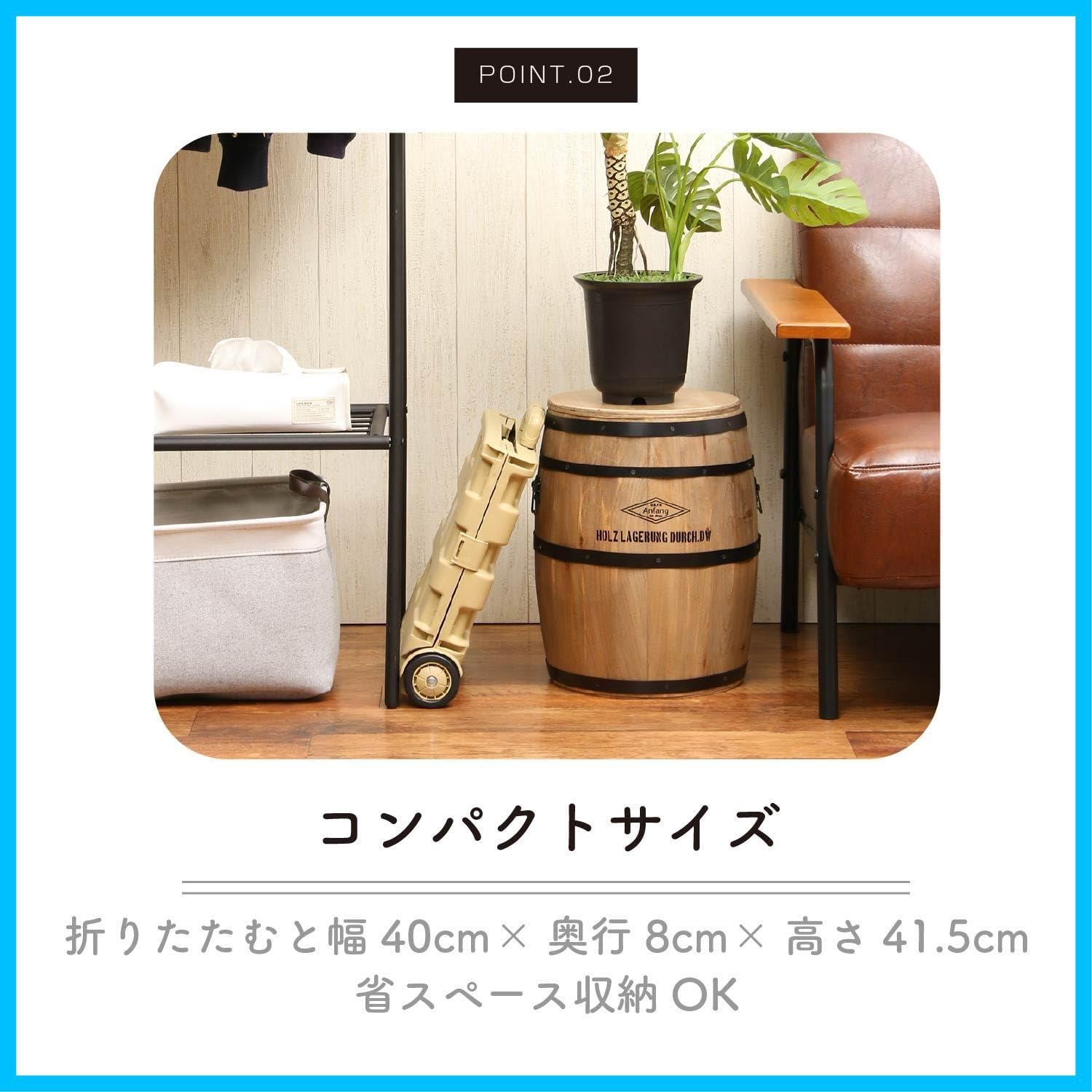 数量限定】不二貿易 キャリーカート 折りたたみ ショッピングカート 幅