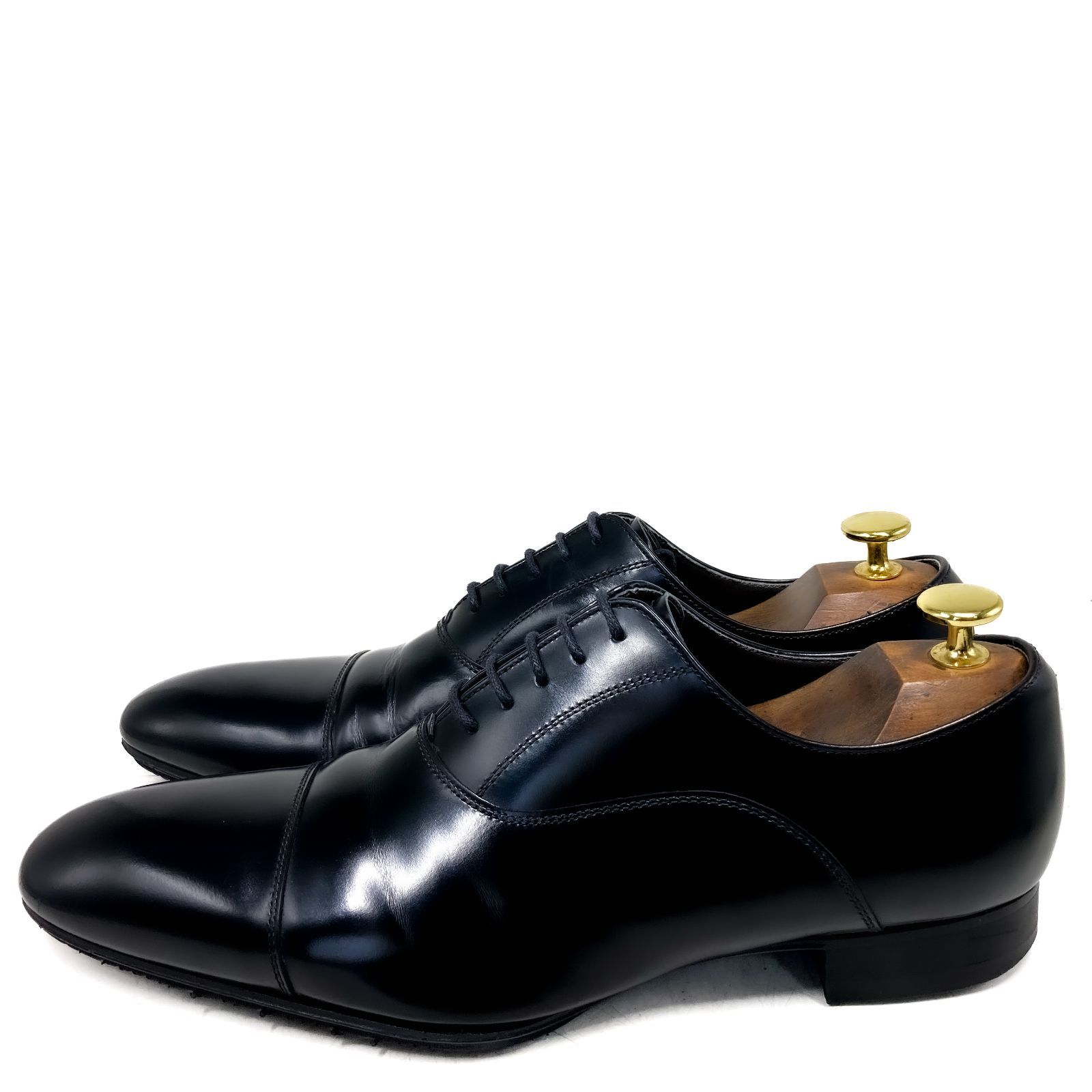 REGAL リーガル 内羽根式ストレートチップ 011R 黒 ブラック 25cm 革靴