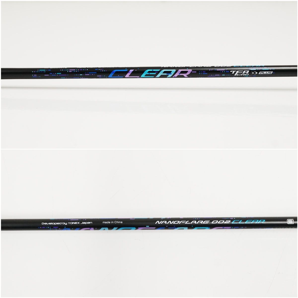 YONEX NANOFLARE 002 CLEAR バドミントンラケット Amazon | ヨネックス グラファイト バドミントンラケット ナノフレア