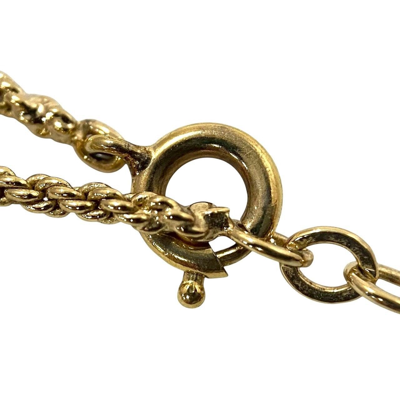 Dior】CDロゴ ネックレス ゴールド/金カラー サークル ラウンド