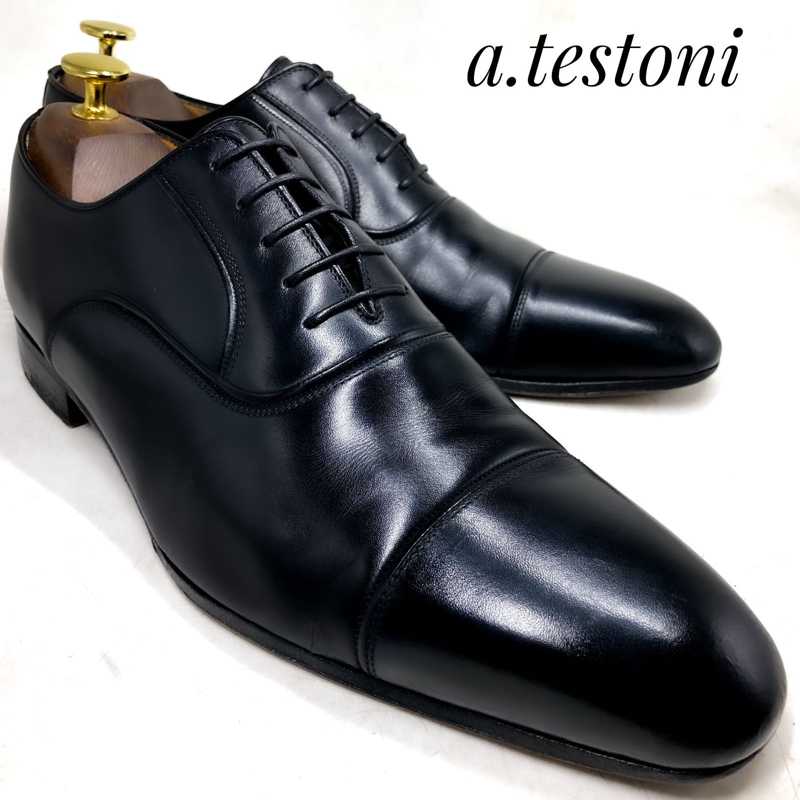 上級ライン・イタリア製】a.testoni BLACK LABEL ア・テストーニ