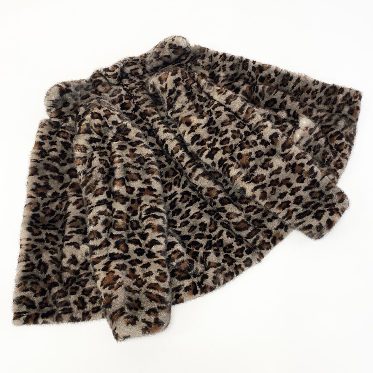 81a24 《希少》 CARVEN PARIS カルヴェン 染めミンク ミンクコート