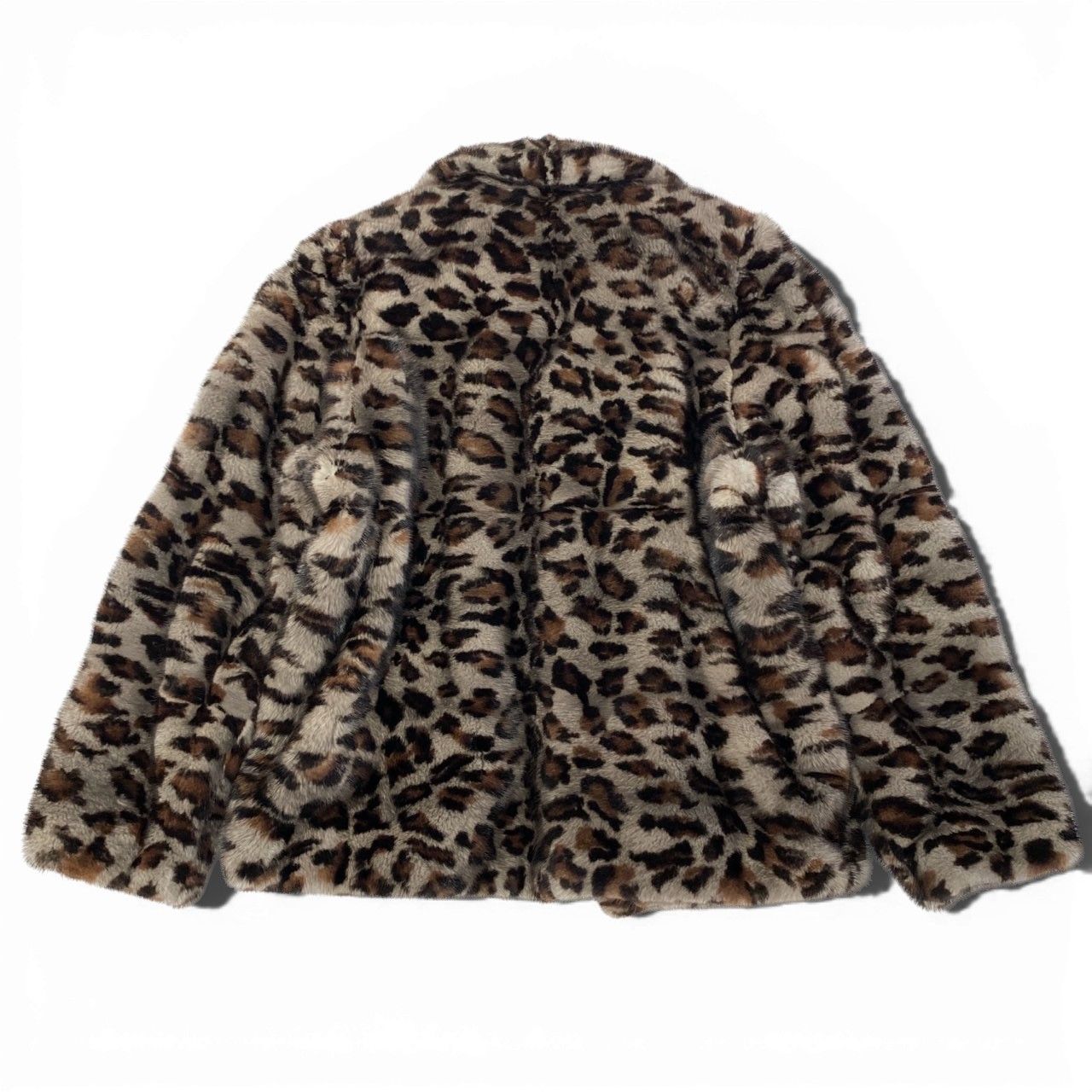 美品　CARVEN カルヴェンブラウン レオパード柄 ミンクファーコート　本毛皮 81a24 《希少》 CARVEN PARIS カルヴェン 染めミンク ミンクコート