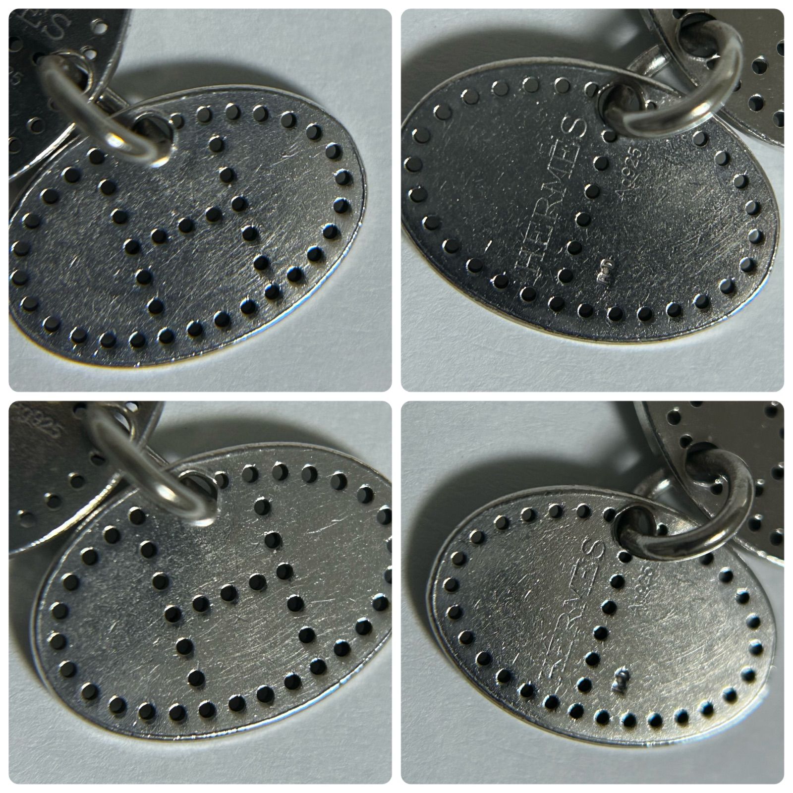 使用感大】 エルメス エクリプス エブリン 925 ネックレス トップ