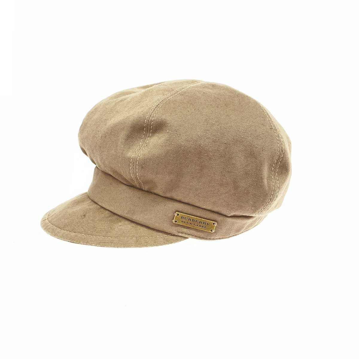 BURBERRY BLUE LABEL バーバリーブルーレーベル キャスケット 表記