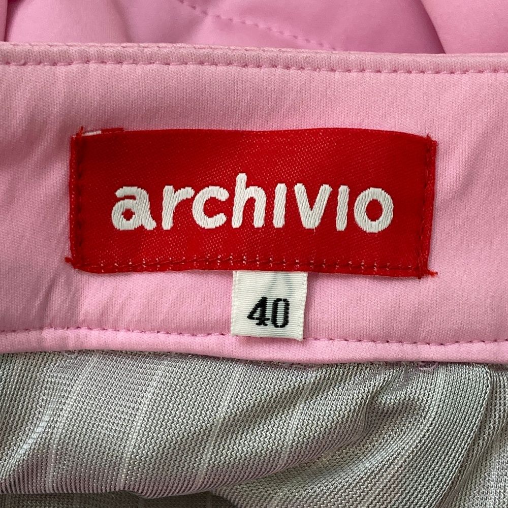 サイズ：40 ARCHIVIO アルチビオ 2023年モデル 蓄熱 中綿スカート
