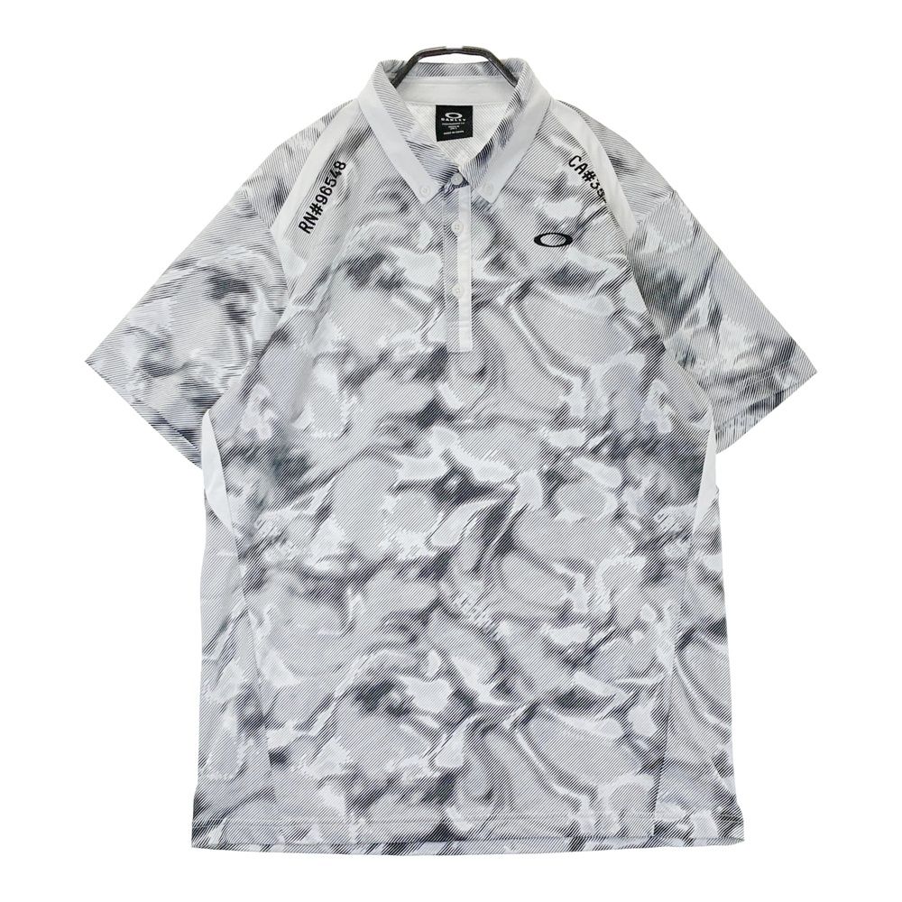 ⭐️新品　Oakley 半袖シャツワンピース　グレー迷彩　M＊QG 楽天市場】オークリー ゴルフ ウェア メンズ スカル 半袖 シャツ