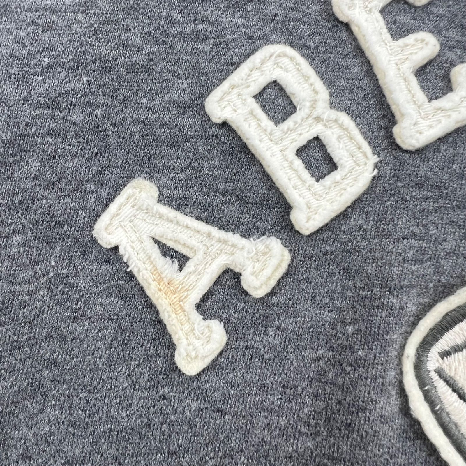 ABERCROMBIE&FITCH 00s y2k archive sweat logo hoodie L アバクロ