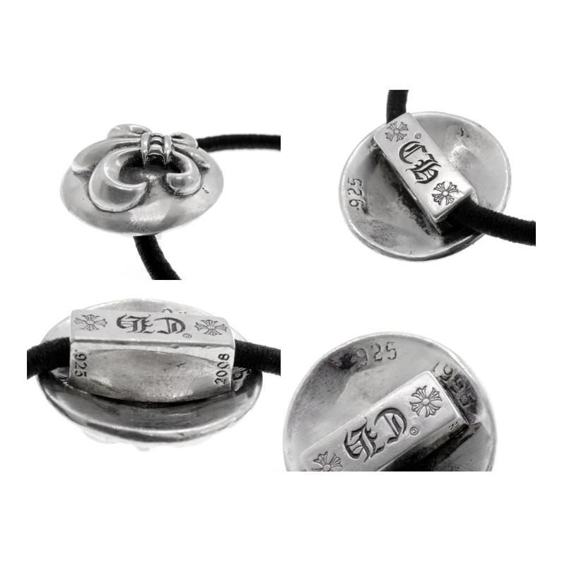 クロムハーツ CHROME HEARTS 【 HAIRBAND 】 BSフレア ボタン ヘアゴム