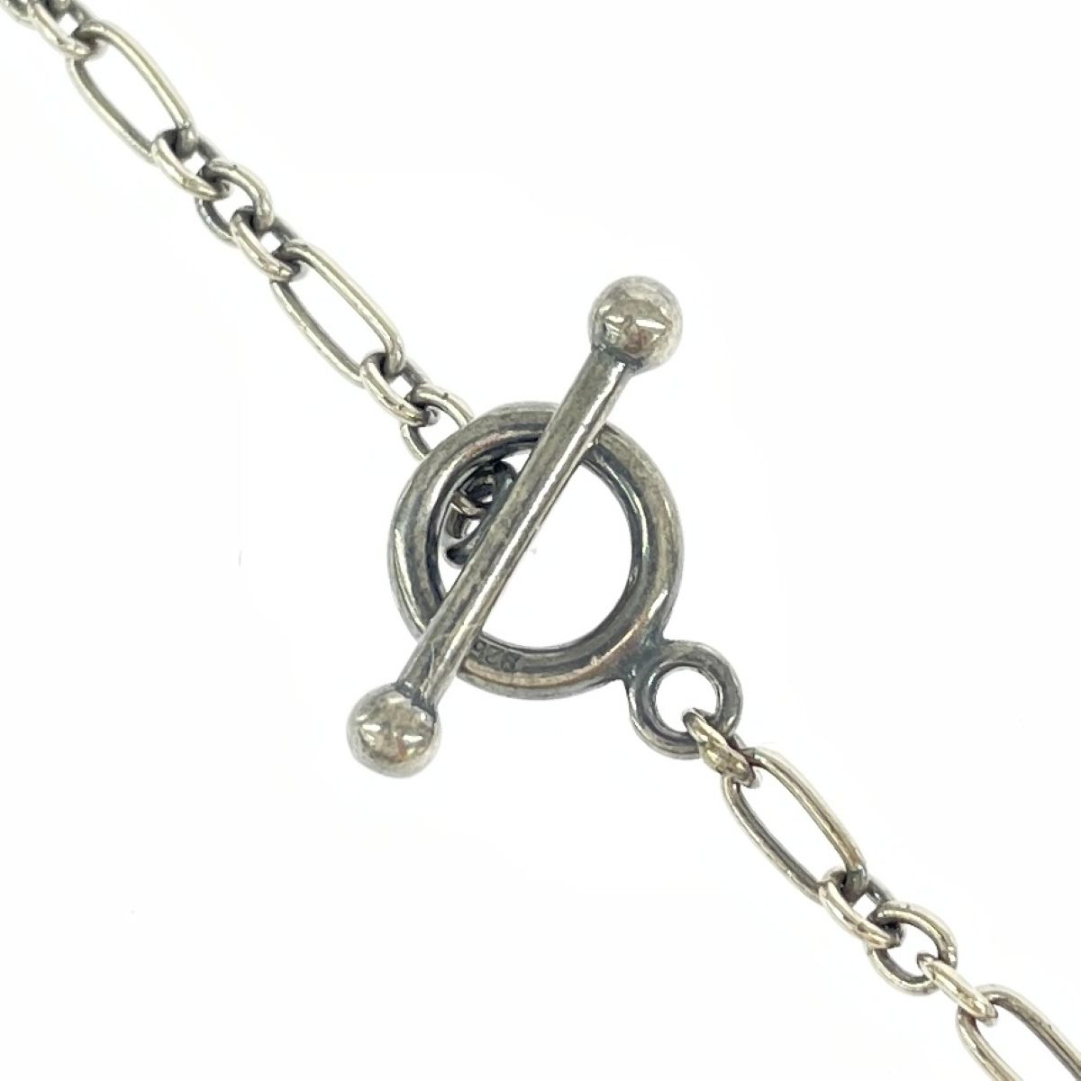 12764 ジョージジェンセン 1993 アメジスト　ネックレス Georg Jensen ジョージジェンセン SVイヤーネックレス 1993/アメジスト