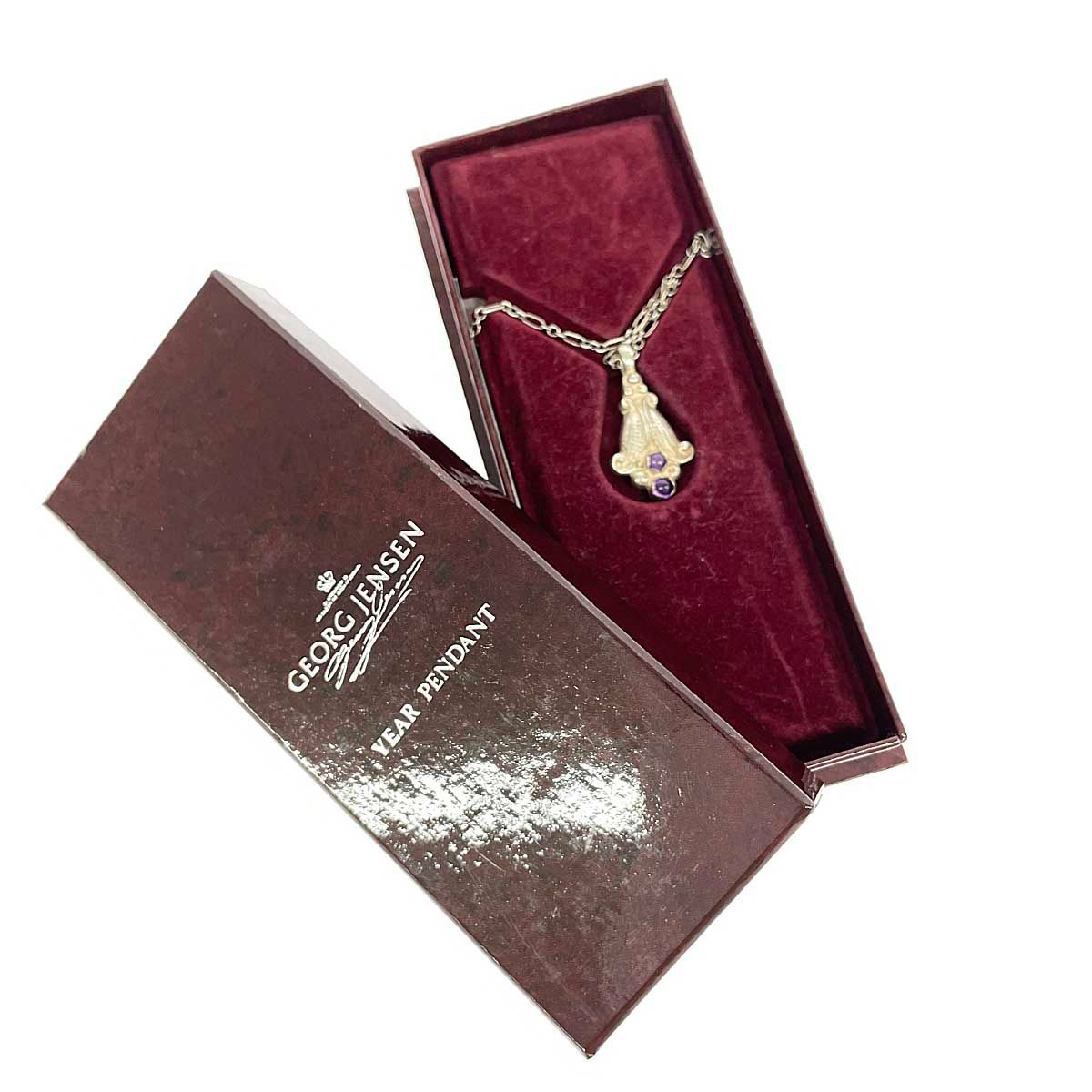   ジョージジェンセン SVイヤーネックレス  1993/アメジスト/13.3g 925    シルバーカラー ユニセックス / 240001156422 Georg Jensen ジョージジェンセン SVイヤーネックレス 1993/アメジスト