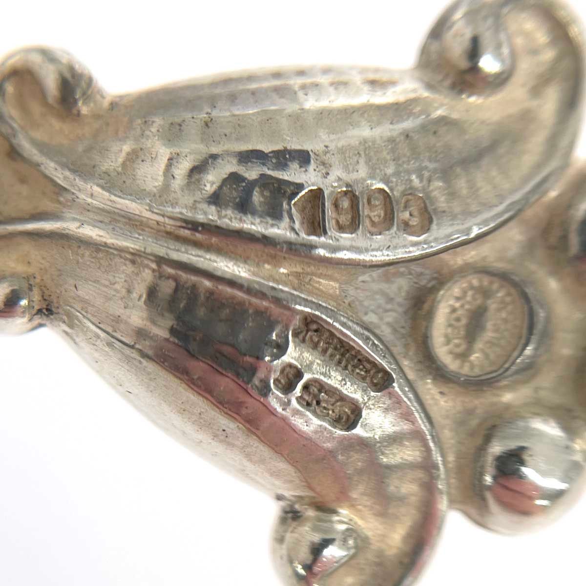 Georg Jensen ジョージジェンセン SVイヤーネックレス 1993/アメジスト
