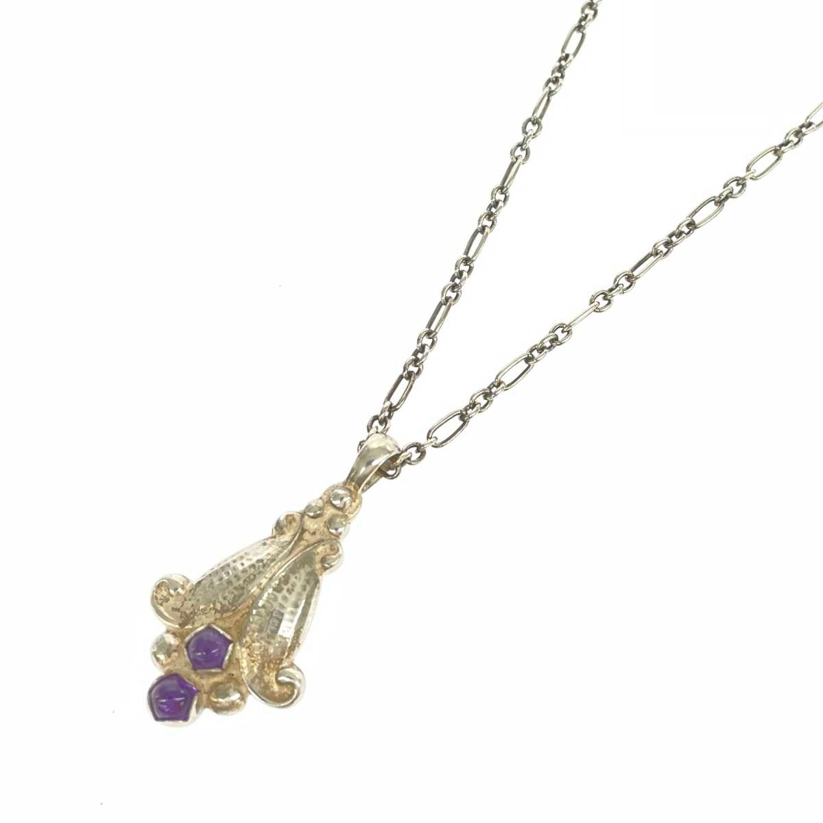   1993 アメジスト　ヘリテージ　シルバーネックレス GEORG JENSEN 1993 アメジスト ヘリテージ シルバーネックレス