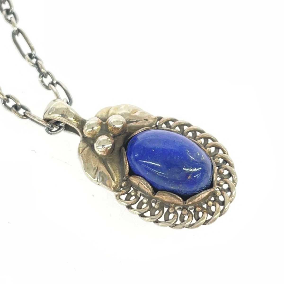 Georg Jensen ジョージジェンセン SVイヤーネックレス 925 ヘリテージ