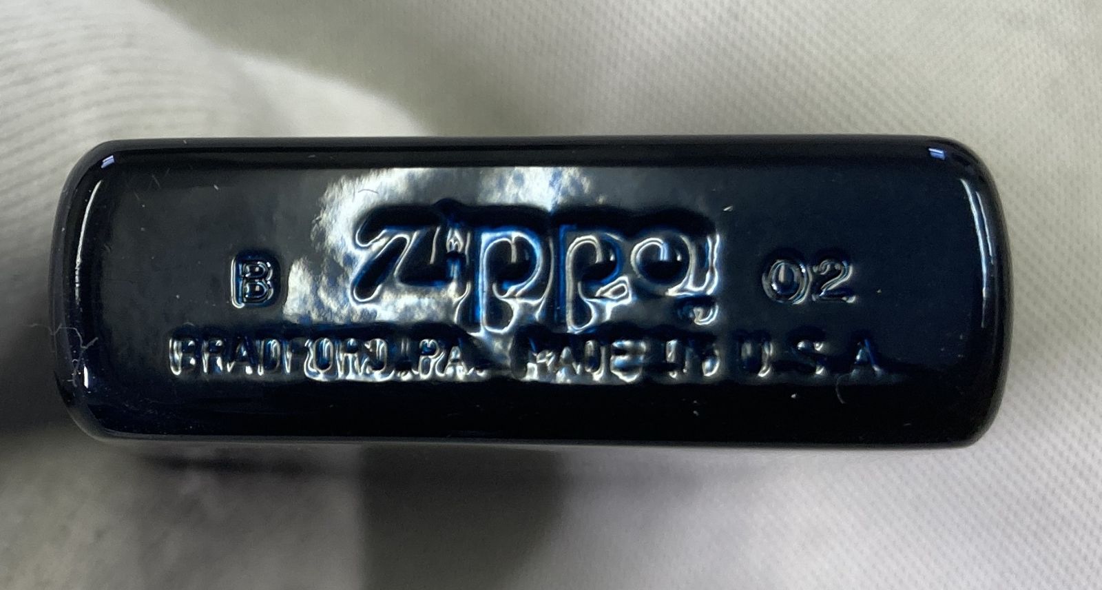 未使用】「笑ゥせぇるすまん」（喪黒福造）オリジナル ZIPPO ライター 